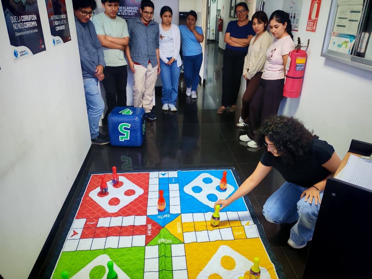Actividad lúdica de sensibilización con colaboradores